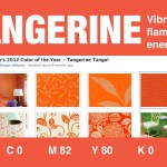 The color of the day is TANGERINE