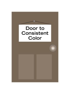 Image of Door to Consistent Color Control