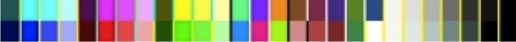 Image of a color bar