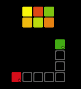 Image of Blendoku Level 9 Puzzle