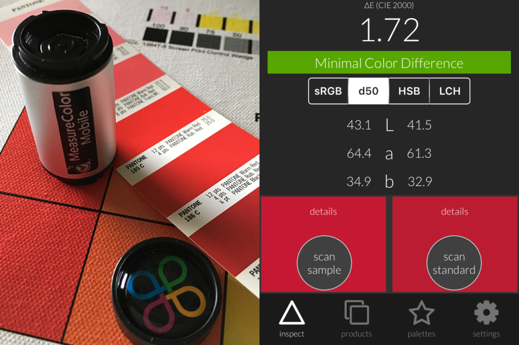Image of Measurecolor mobile